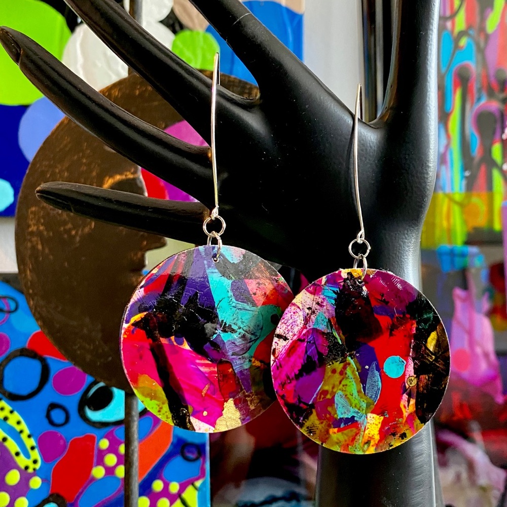 Abstract Earrings